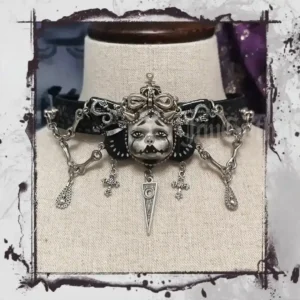 Black Goth Choker