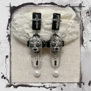 Goth Doll Earrings