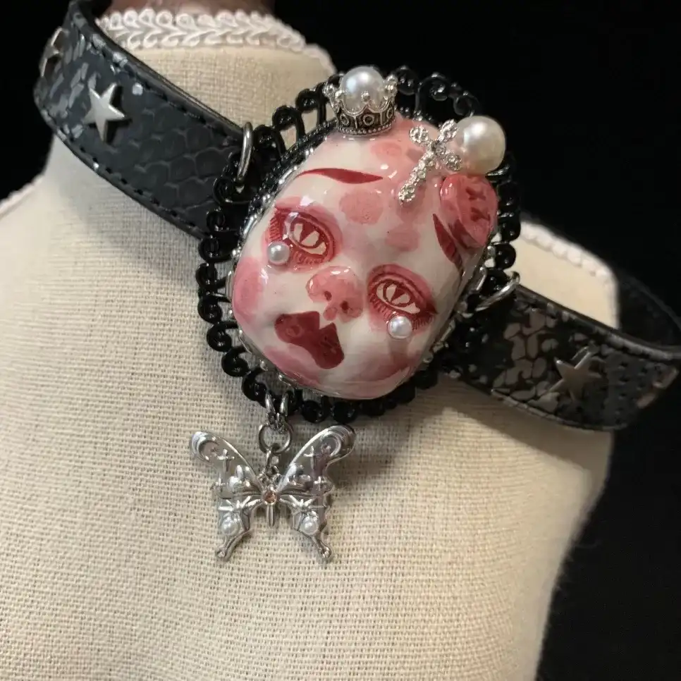 Goth Choker Necklace