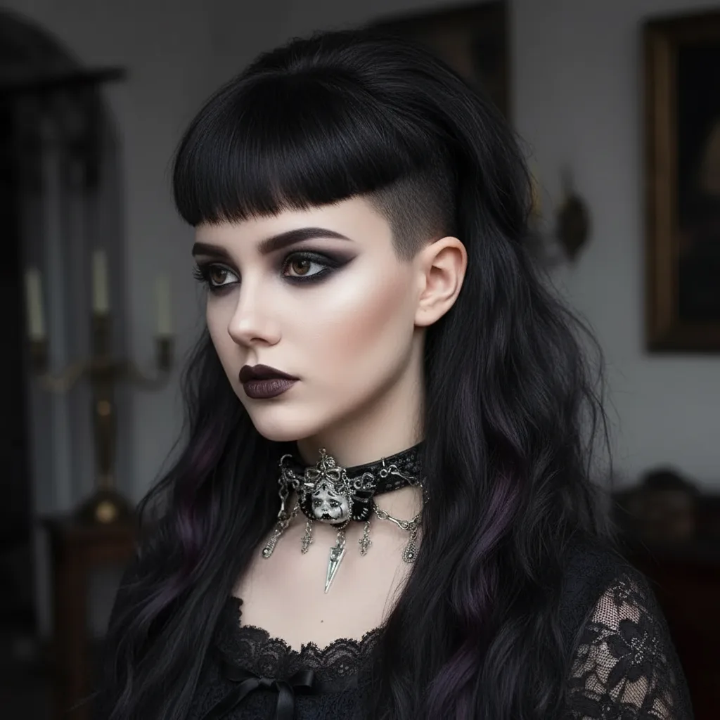 Gothic Hairstyles Female