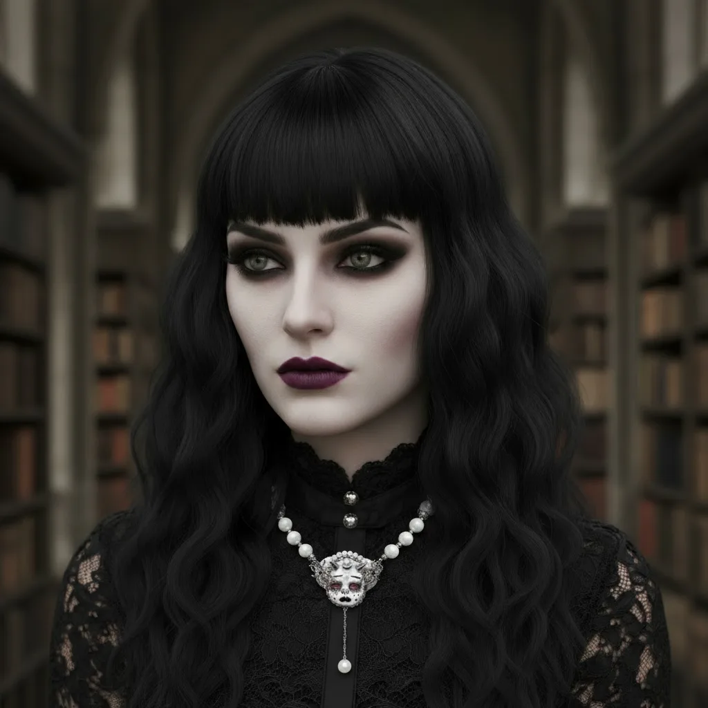 Gothic Hairstyles for Long Hair