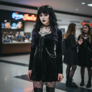 Mall Goth Outfit