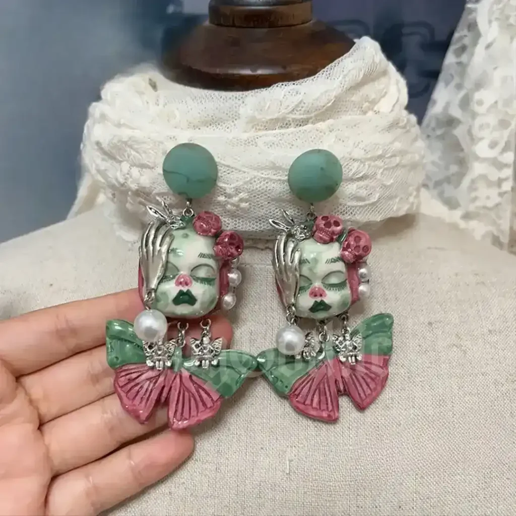 Butterfly Goth Earrings