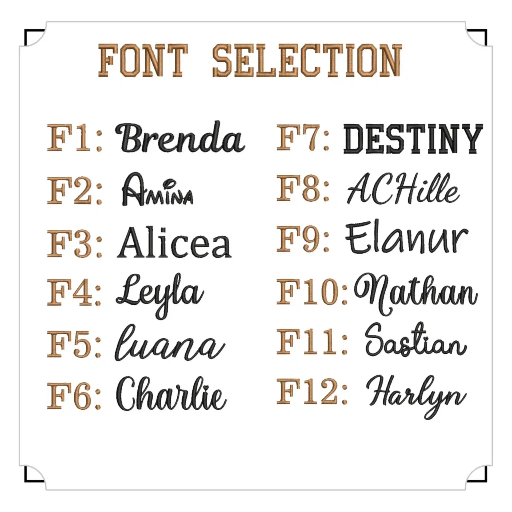 Font Options