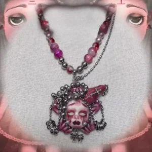 Red Doll Necklace