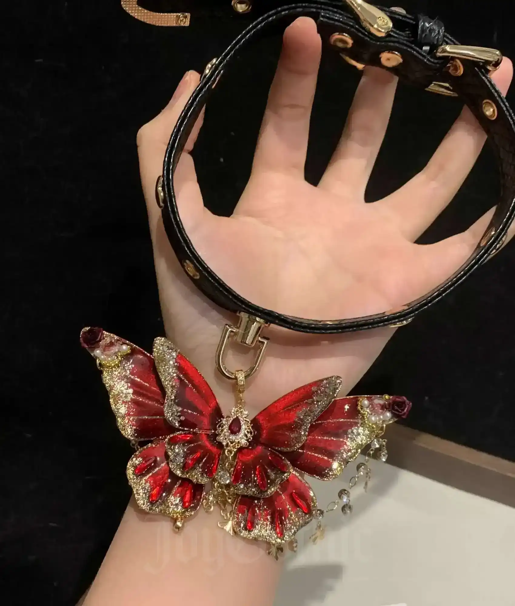 Butterfly Gothic Choker