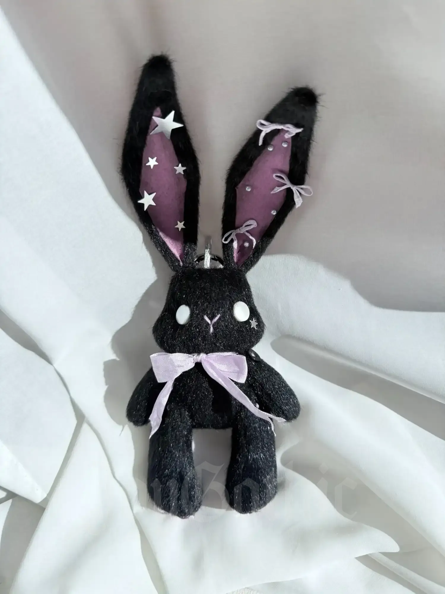 Gothic Bunny Plushie