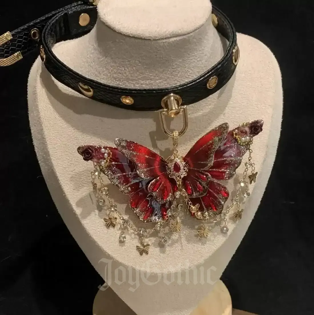 Gothic Butterfly Choker