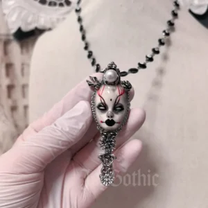 Yin Yang Goth Necklace