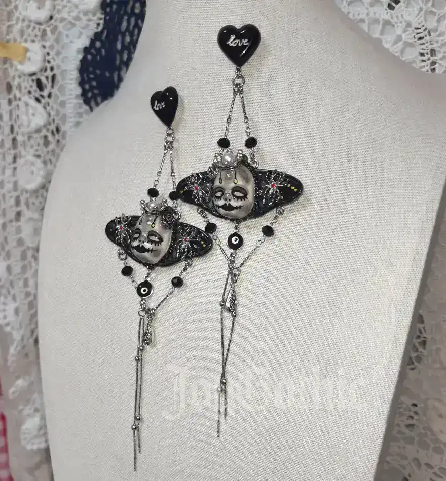 Creepy Goth Earrings