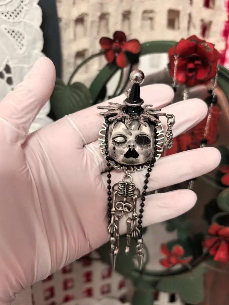 Skeleton Gothic Necklace